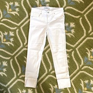 Joe’s Jeans White Cropped Jeans